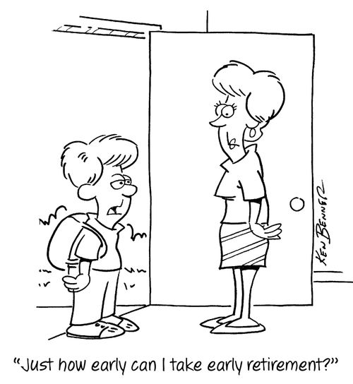 "Just how early can I take early retirement?"