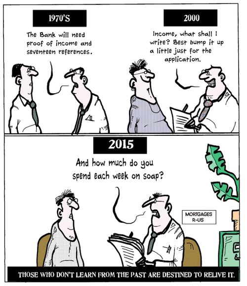 Those who don't learn from the past are destined to relive it.