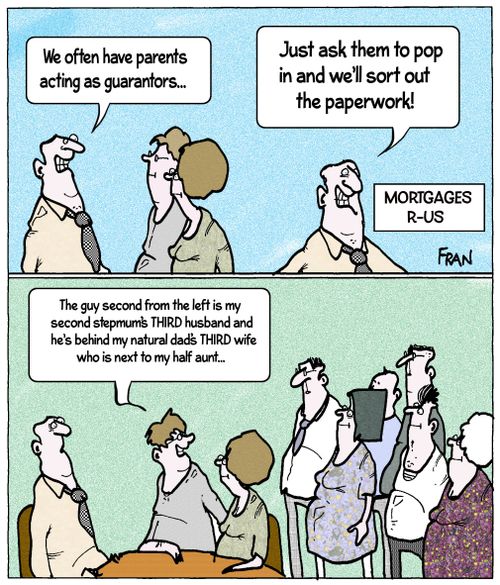 "We often have parents acting as guarantors..."