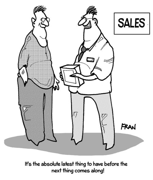 "It's the absolute latest thing to have before the next thing comes along!"