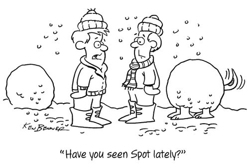 "Have you seen Spot lately?"