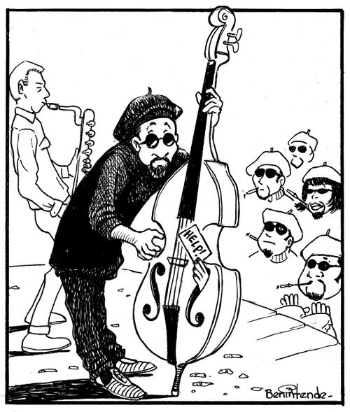 Man trapped inside a Cello