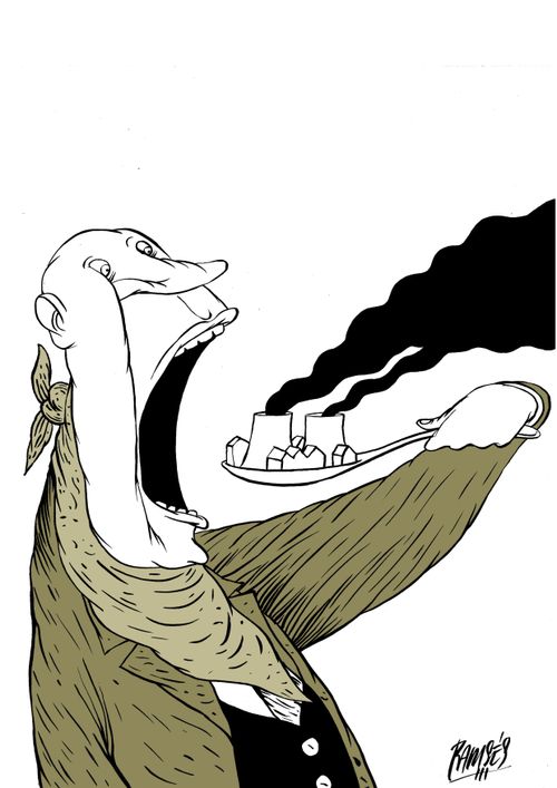 Greed and Pollution