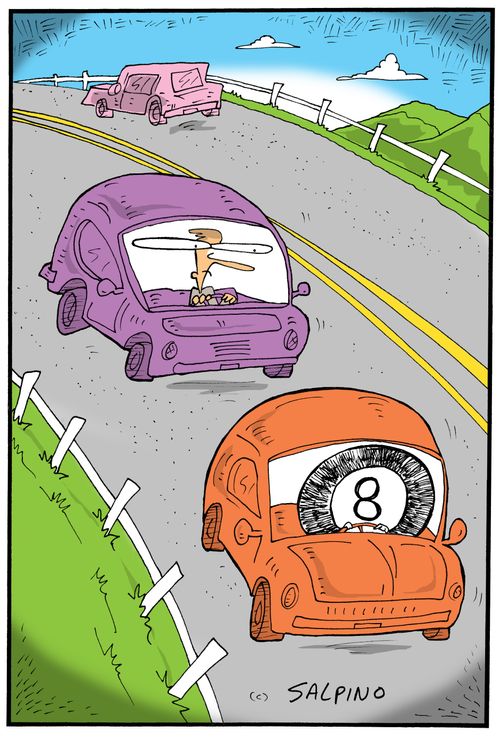 Behind the 8 Ball