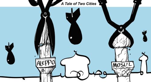 A tale of two cities: Aleppo and Mosul