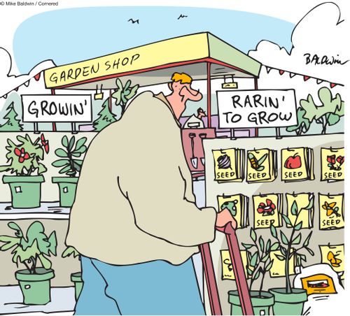 Garden Shop: Growin' and Rarin' to Grow