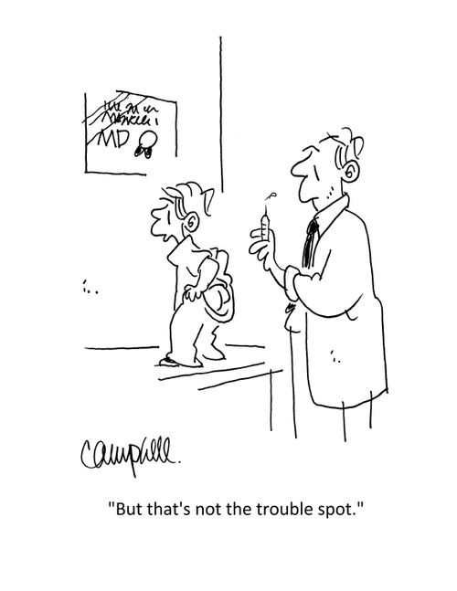 "But that's not the trouble spot."