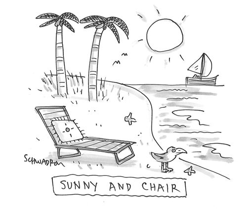 Sunny and Chair
