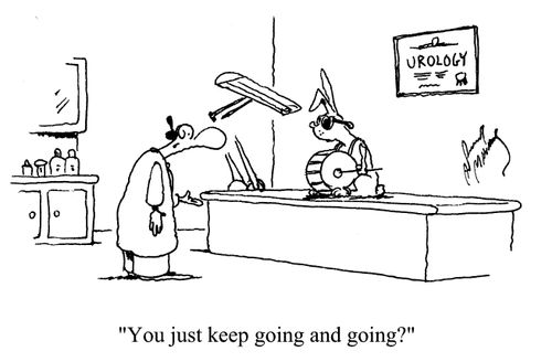 'You just keep going and going?'