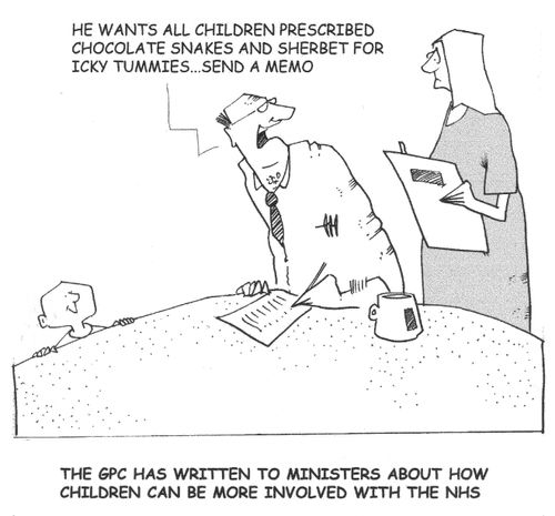 The GPC has written to ministers about how children can be more involved with the NHS