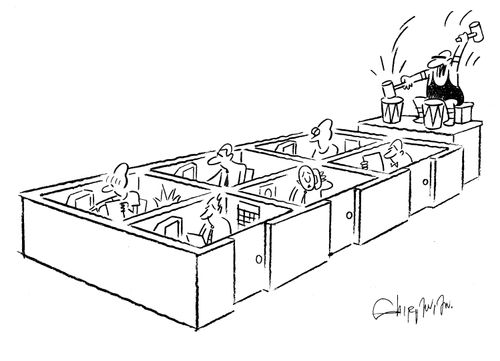 Office slaves.
