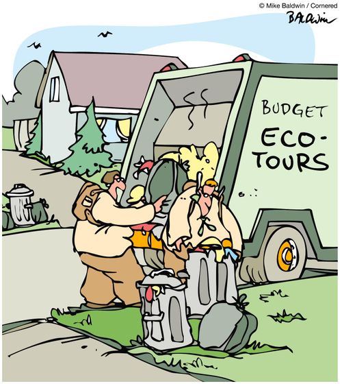 Budget eco-tours.