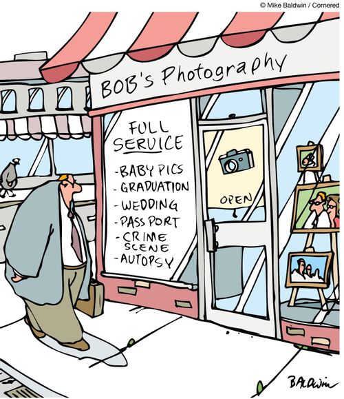 Bob's photography.