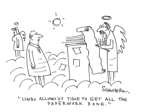 'Limbo allows us time to get all the paperwork done.'