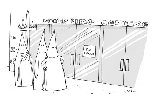 Shopping Centre - No Hoods.