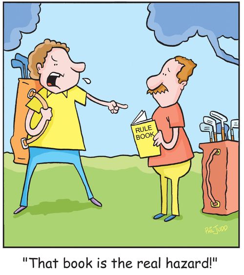 'That book is the real hazard!'
