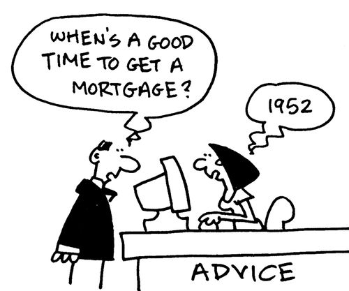 'When is a good time to get a mortgage?'