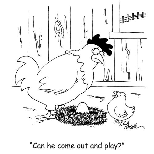 'Can he come out and play?'
