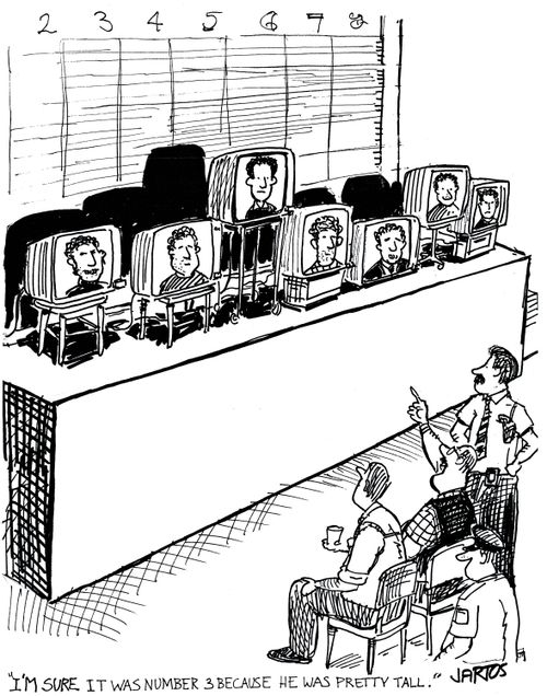 'I'm sure it was number 3 because he was pretty tall.'