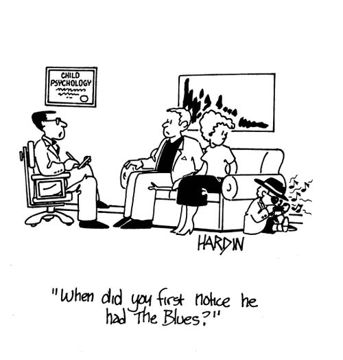'When did you first notice he had The Blues?'