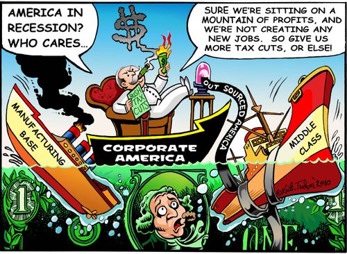 'Corporations Sitting on a Mountain of Cash, and they're not Hiring!'
