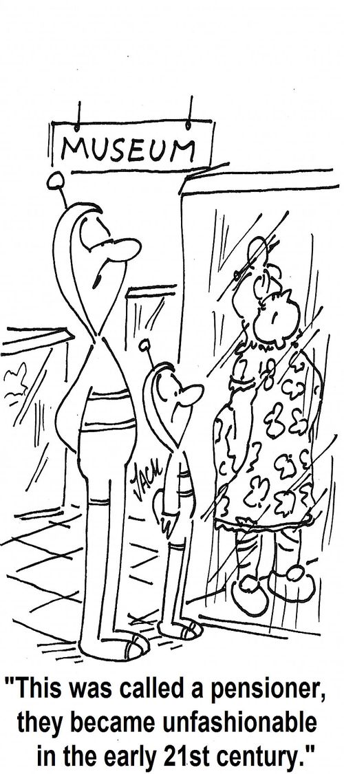 'This was called a pensioner,they became unfashionable in the early 21st century.'