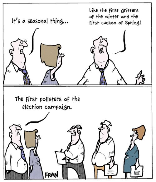 "It's a seasonal thing....Like the first gritters of the winter and the first cuckoo of spring!"