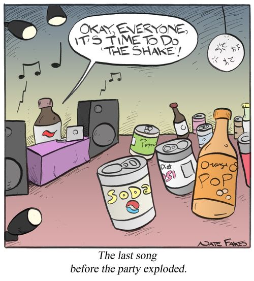 The last song before the party exploded.