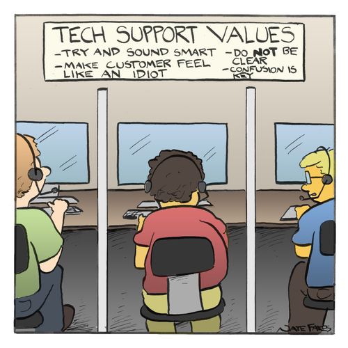 Tech Support Values