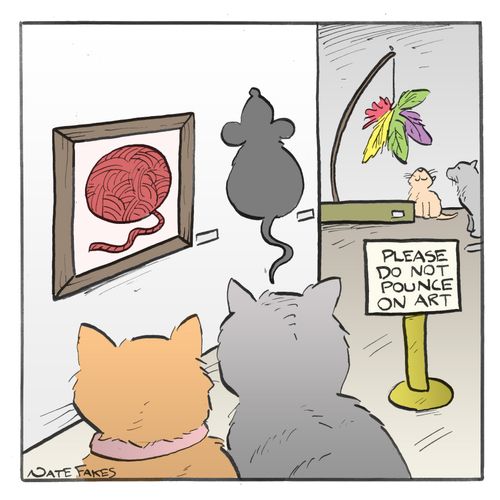 Please Do Not Pounce on Art
