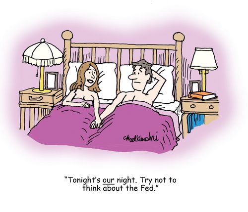 "Tonight's our night. Try not to think about the fed."