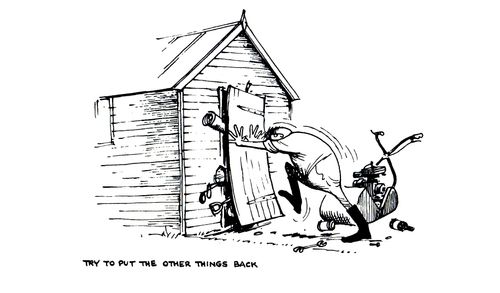 Gardener's Calendar: Try to put the other things back...