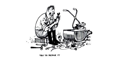 The Gardener's Calendar: Try to Repair It...