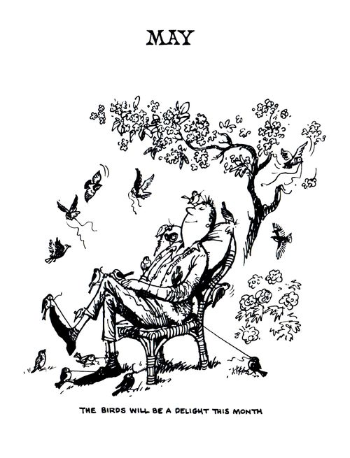 The Gardeners' Calendar: May - The Birds Will Be a Delight This Month