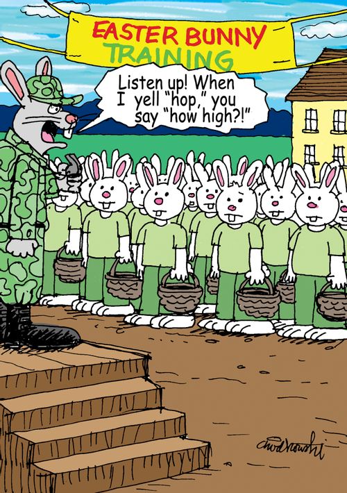 "Listen up! When I yell 'hop' you say 'how high?!'"
