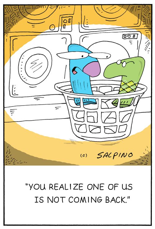 "You realize one of us is not coming back."