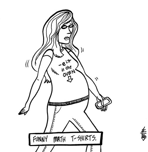 Funny math t-shirts