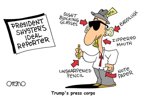 Trump's press corps