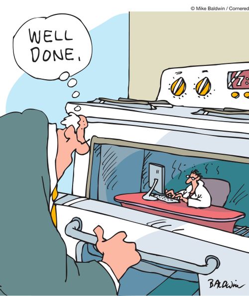 "Well Done."
