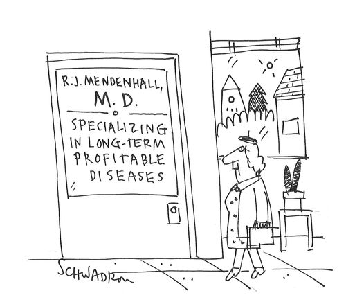 R.J. Mendenhall, M.D. - Specializing in long-term profitable diseases