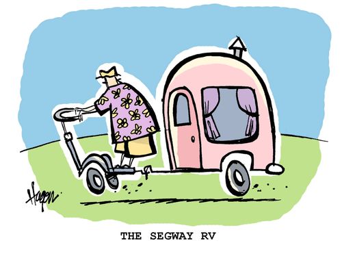 The segway RV.
