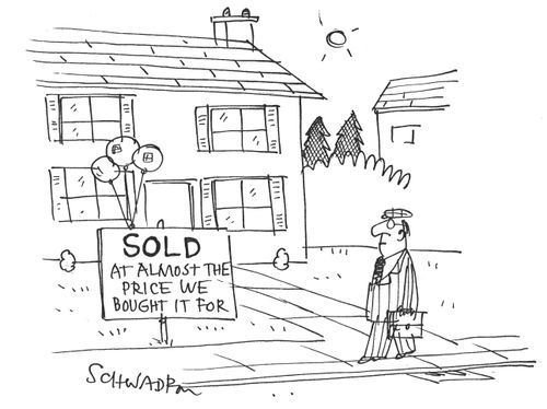 Sold at almost the price we bought it for