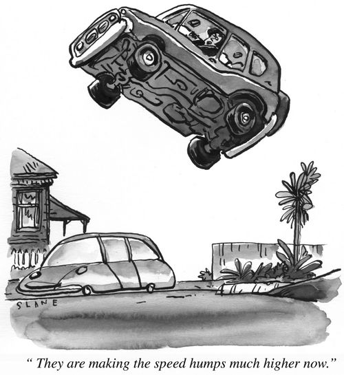 Speed Bumps.