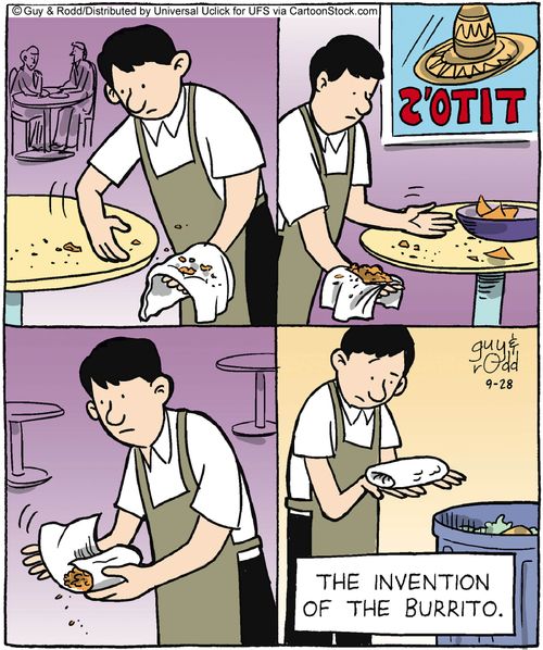 The Invention of the Burrito.