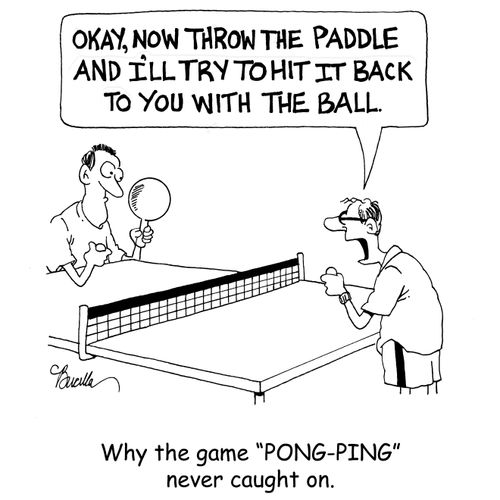 Why the game Pong Ping never caught on.