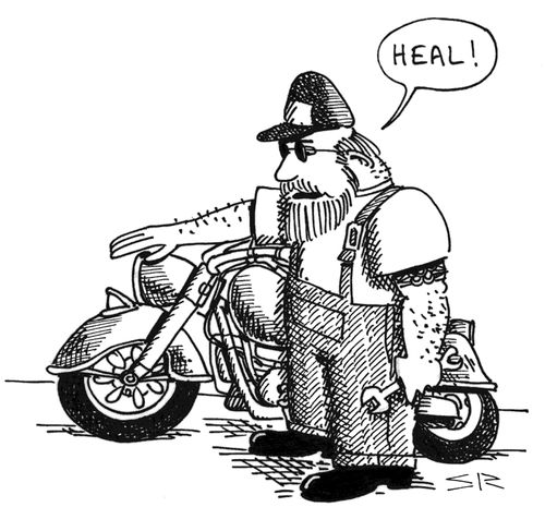 Motorcycle Faith Healer