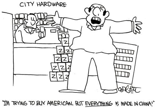 City Hardware:  'I'm trying to buy American, but EVERYTHING is made in China!'