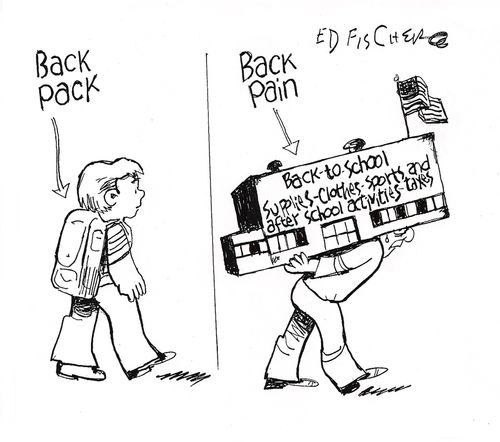 Back pain - Back to school.