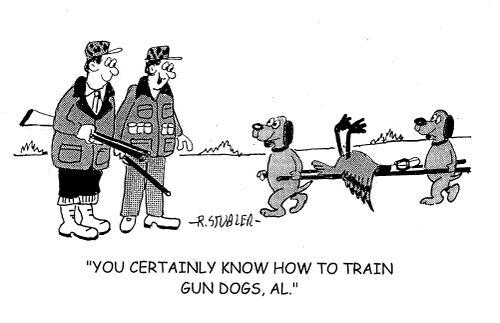'You certainly know how to train gun dogs, Al.'