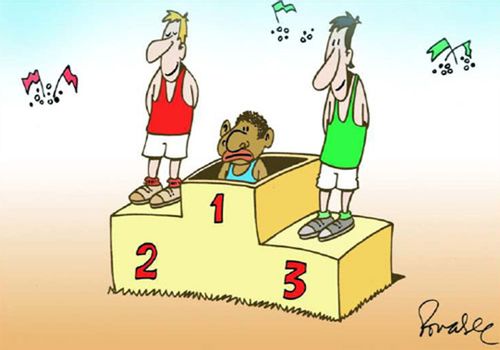 Winner on the Podium in the Lowest Position
